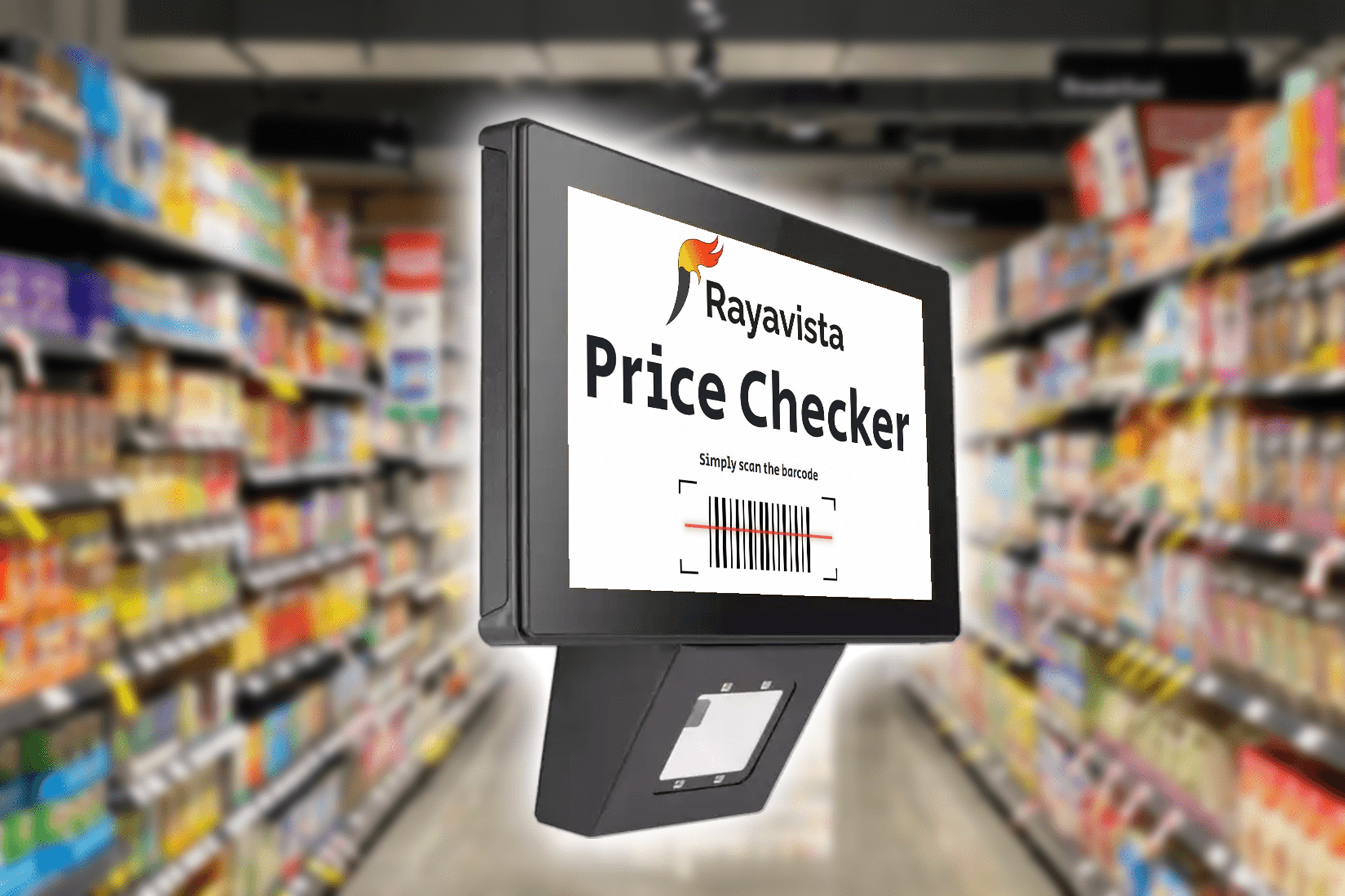 Price Checker in a grocery store